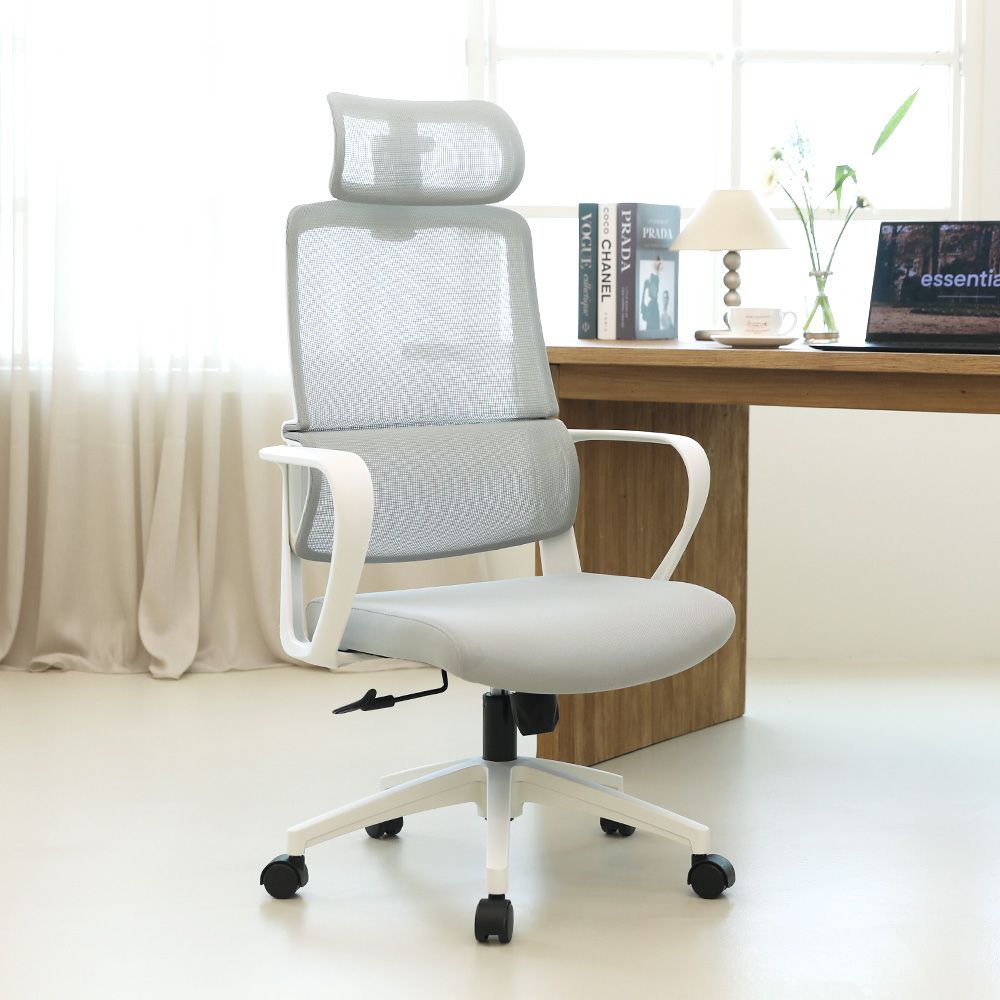 [신상품] 린백 LB861H 허리 편한 등받이 책상 컴퓨터 학생 메쉬 의자