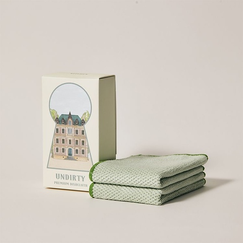 [콩라이프X언더티] UNDIRTY 99.9% 항균 행주_콩그린 외