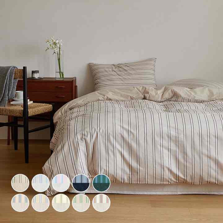 Vintage Mansion 布団カバーセット［10色・2種・3サイズ］