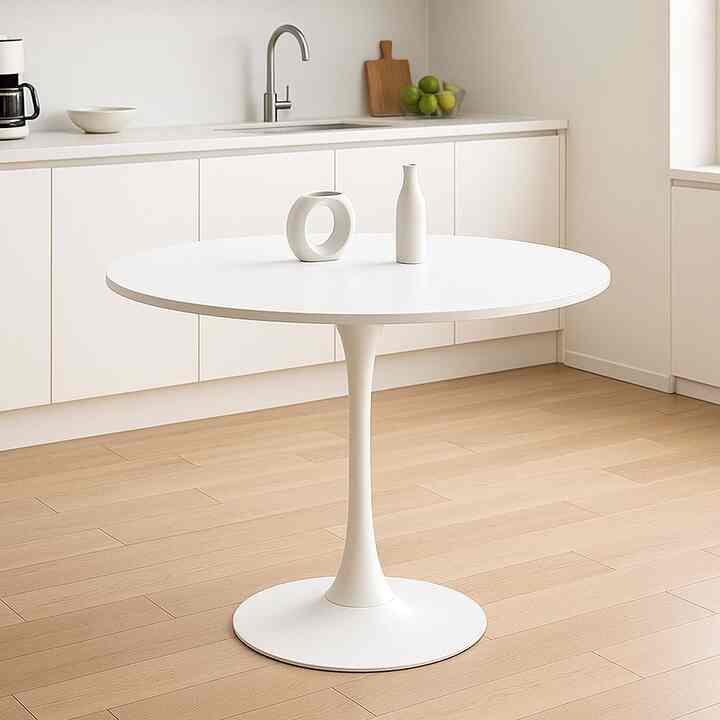 ANNA 円形 ダイニングテーブル［4サイズ］