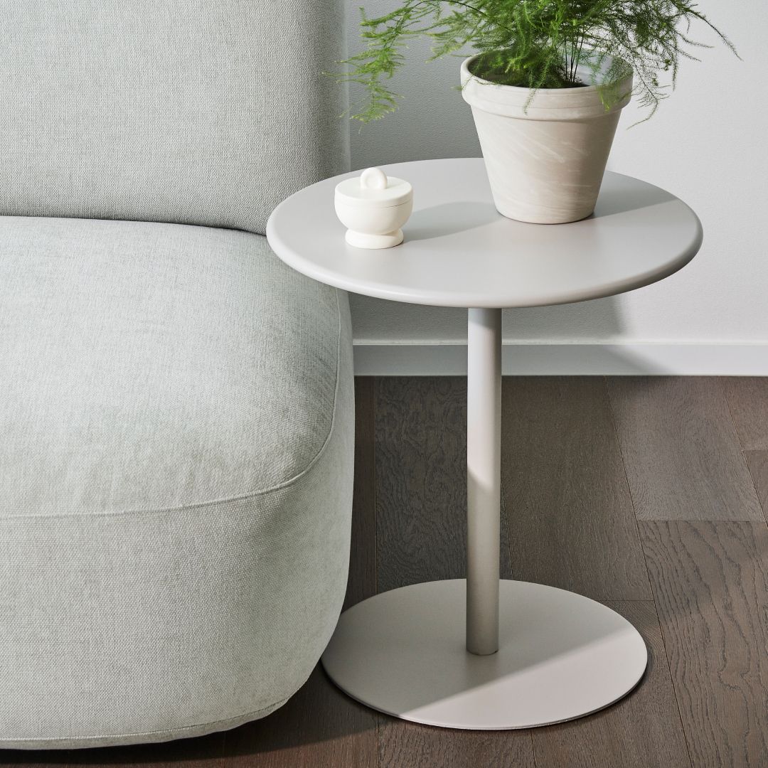 한샘 재크 400라운드 사이드테이블 침실 거실 보조 