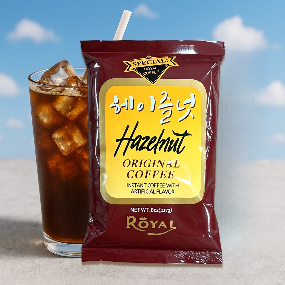 로얄 헤이즐넛 인스턴트 헤즐넛 커피 227g