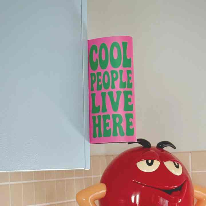 DOOR TAG 壁飾り［5色］