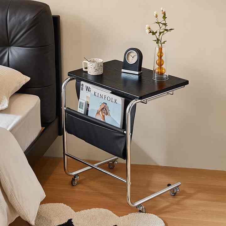 BRITTEN サイドテーブル キャスター付き［3色］