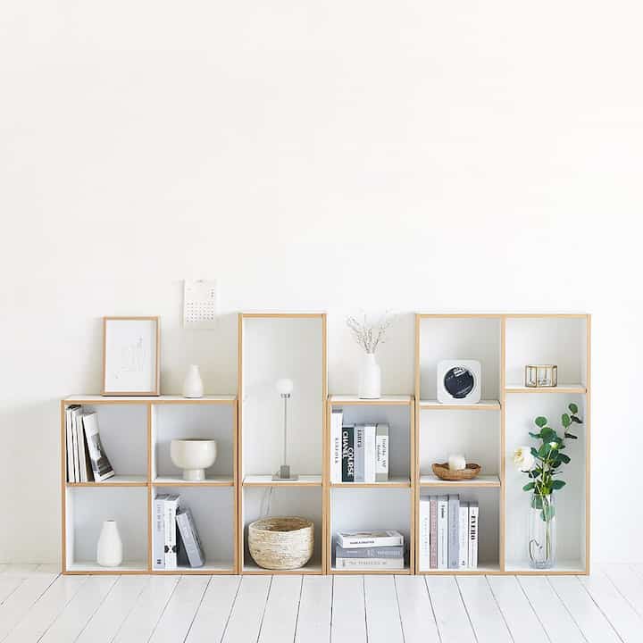 DAILY 本棚 3段2列［2色］