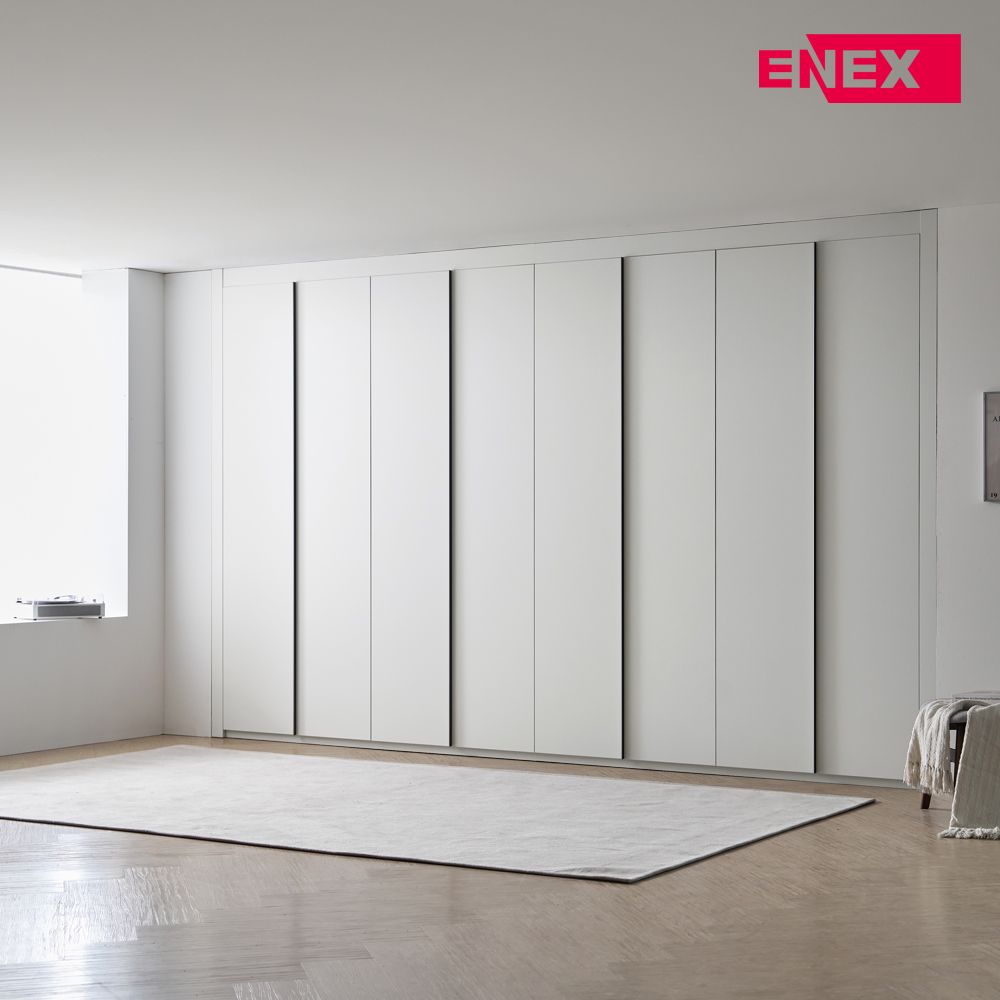 에넥스 E0 PET 클로에 여닫이 붙박이장 30cm 