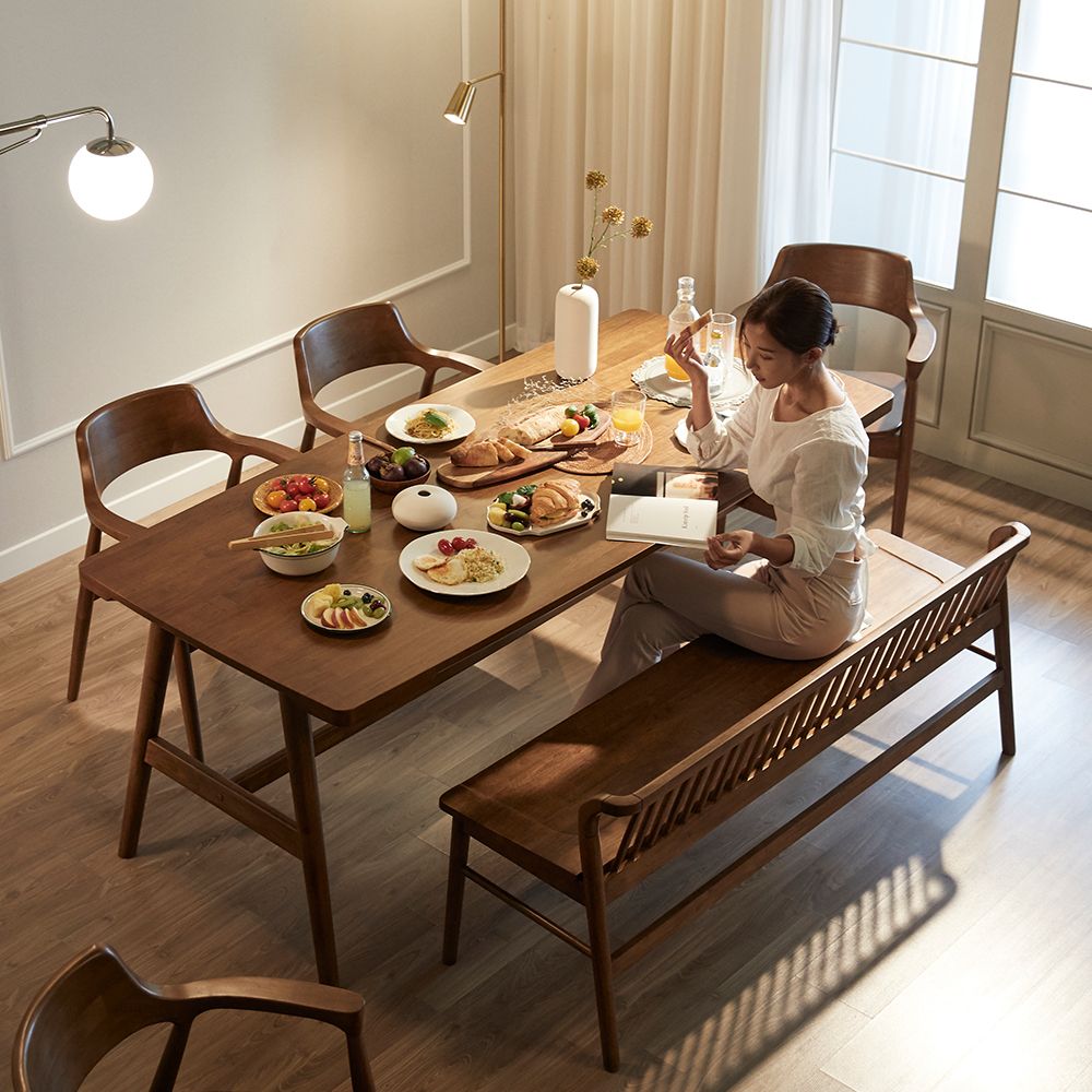 [신상품] 아씨방가구 로만 원목식탁 테이블 2000 / 6인용식탁