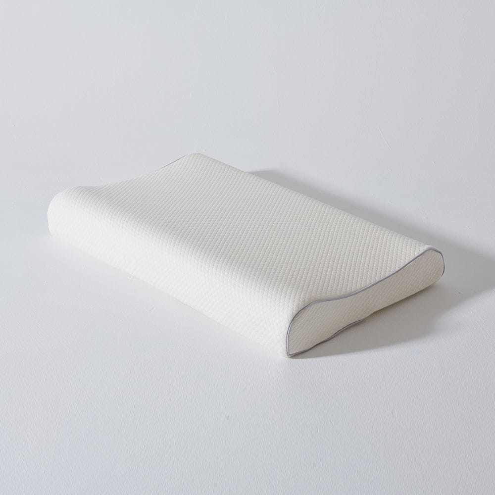 슬립스파 목을 편하게 지지해 주는 천연라텍스 경추베개 컨투어W (낮은타입) 