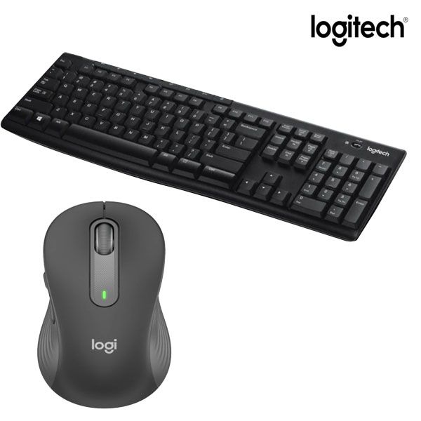 로지텍 로지텍코리아 M650 + K270 무선 키보드마우스세트 키스킨 포함