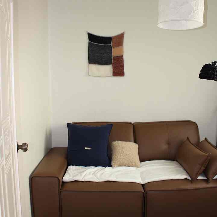 knitting patchwork (multi black)