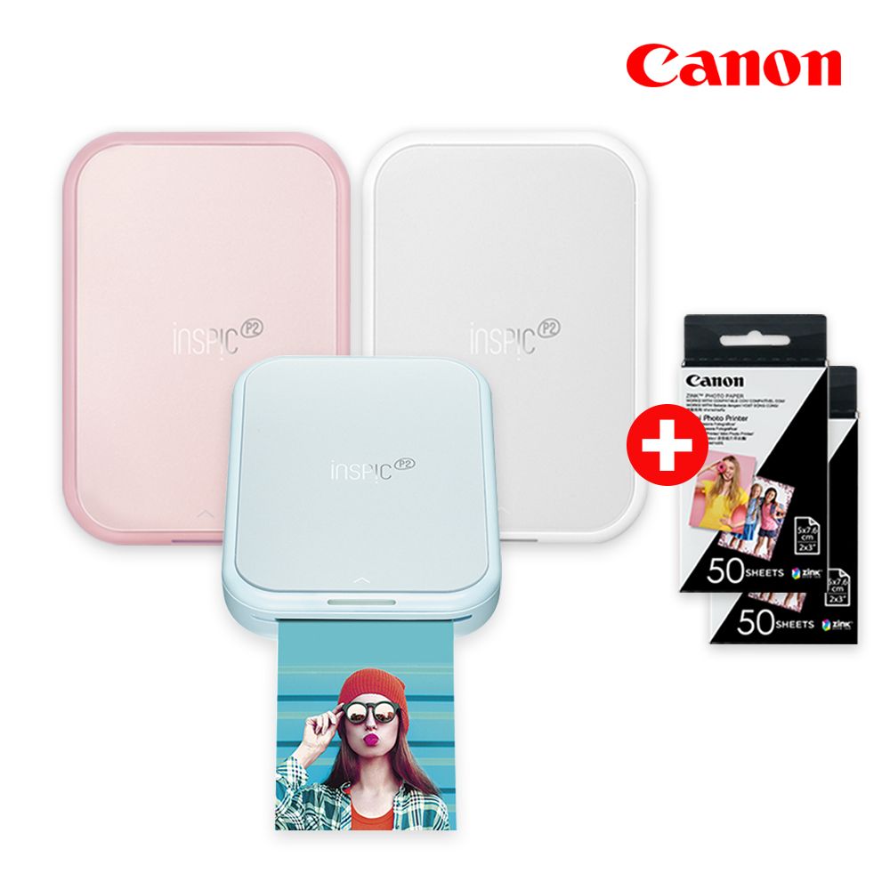 캐논 인스픽P2 휴대용 포토프린터 100매패키지 PV-223