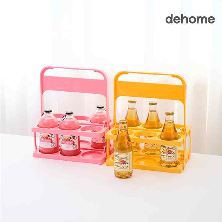 折りたたみ式 ドリンクトレー［6色］