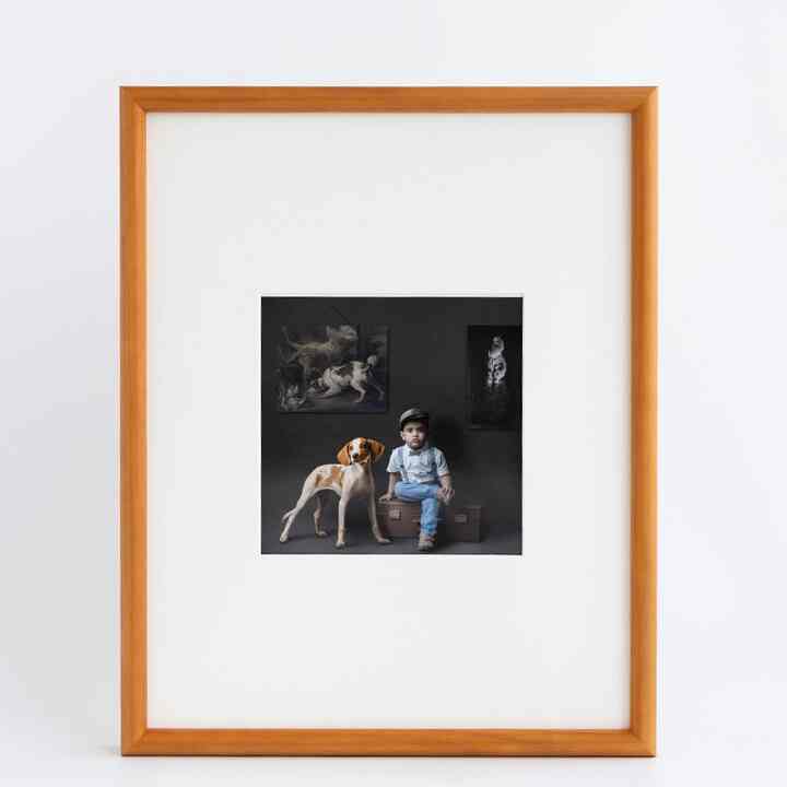 プレミアム ラウンド ウッドフレーム［6色・30サイズ］