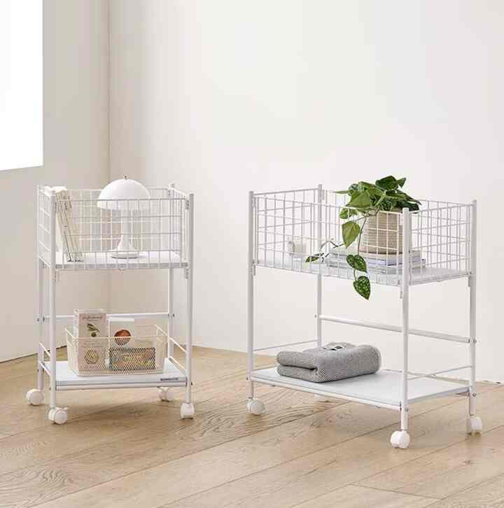 Haze Storage Trolley Laundry Basket