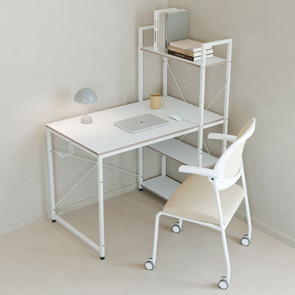 [오늘출발] [신상품] 소프시스 E0등급 메이저 H형 컴퓨터 데스크 1000 오피스 화이트 책상/테이블