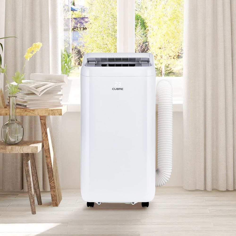 [중고] 쿠오레 [리퍼]이동식에어컨 CPA-100W UE 냉방 제습 미니 소형 원룸