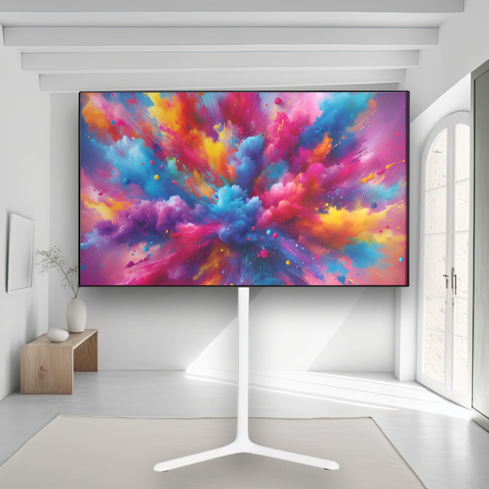 보인 LG 삼성 이젤형 TV 브라켓 거치대 42인치 50인치 55인치 60인치 65인치 75인치