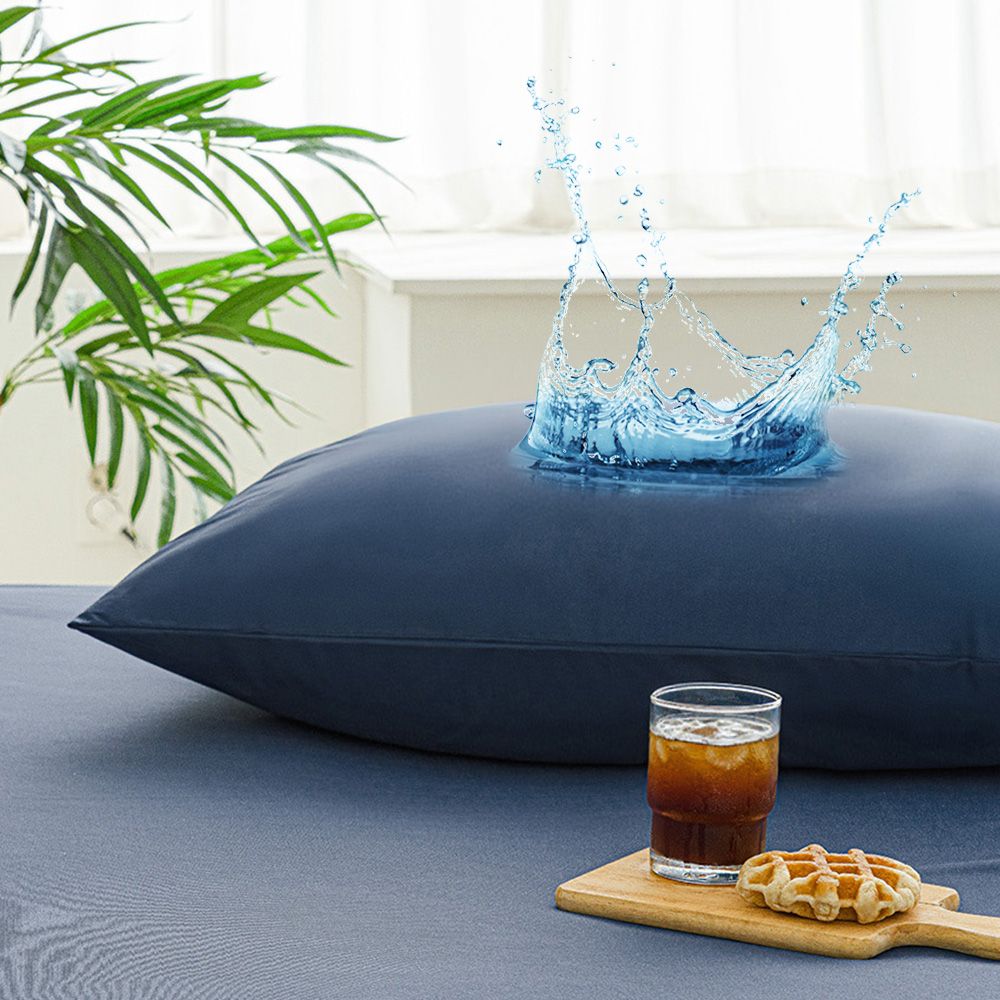 더자리 유아KC인증 진드기 차단 방수 베개커버 40x60/50x70 (4color) 