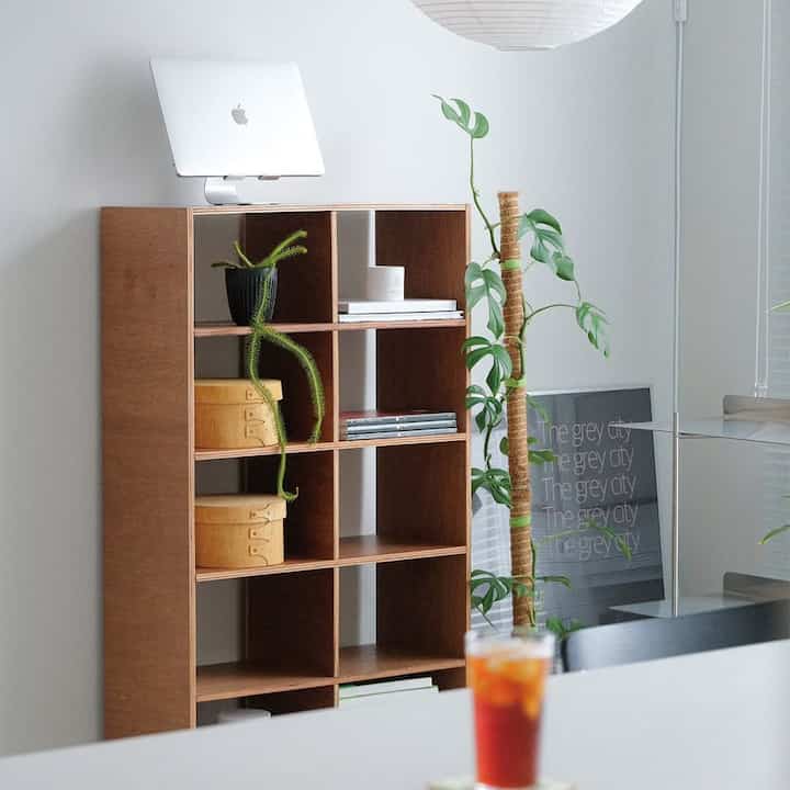 ウッド 本棚 2x6 横型