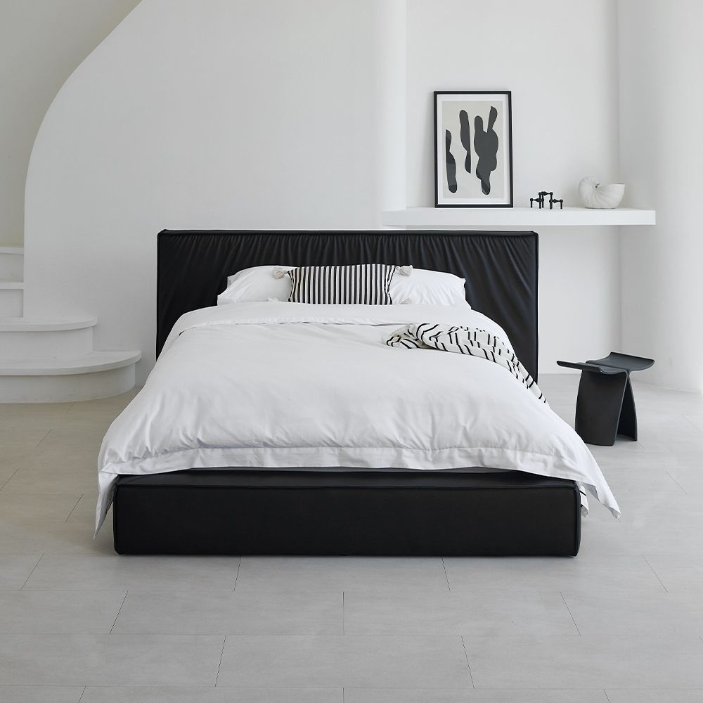 보보 집요한블프 13만원 할인 / 하이엔드 가죽 무이 BED 침대 프레임