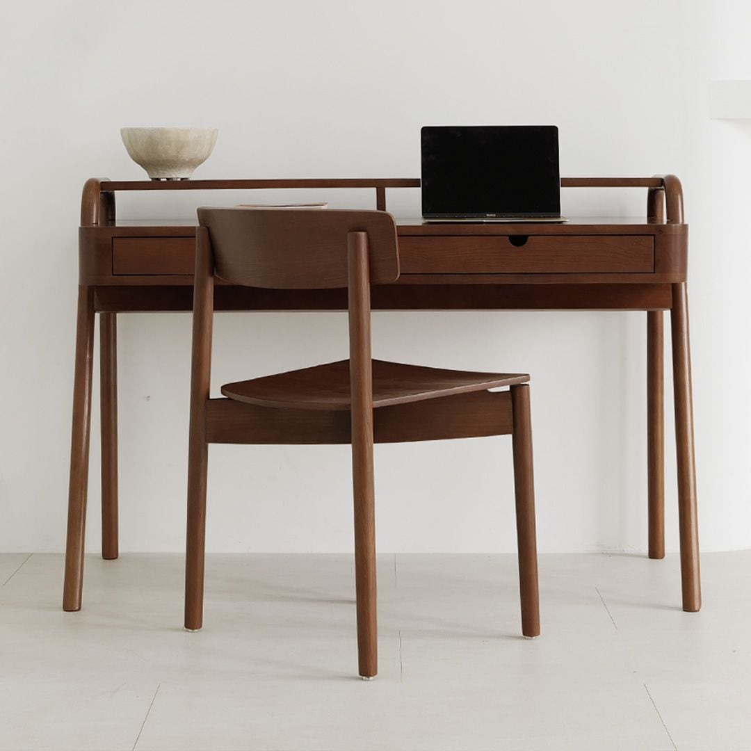 자야캠핑 반타 1976 애쉬 원목 인테리어 카페 식탁 책상 의자