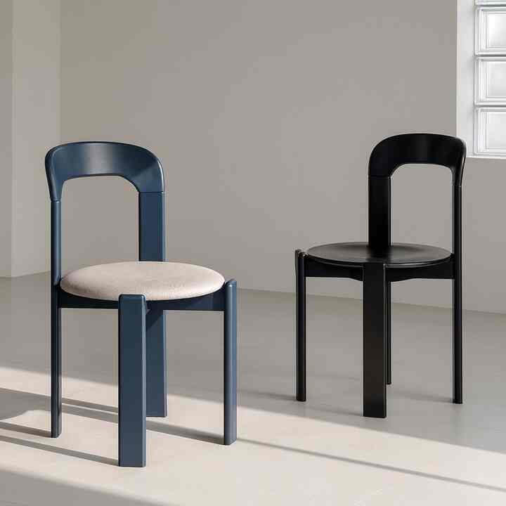 REIVEN ウッド チェア 2脚セット［7色・2種］