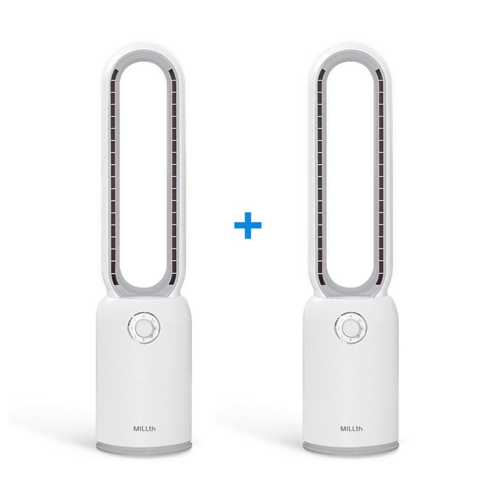 millth [1+1] 밀스 AC다이얼 날개없는 선풍기