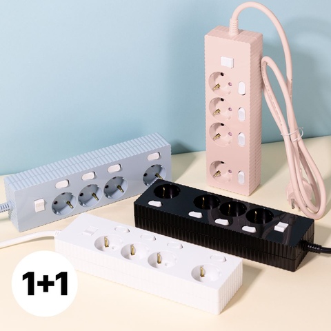 개별스위치 멀티탭 50cm 2개