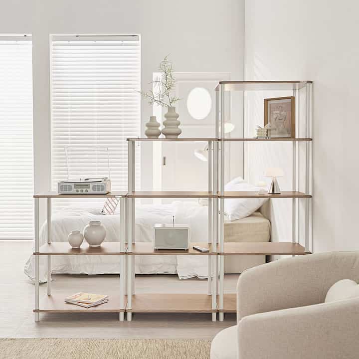 DAILY ラック 2段［4色］