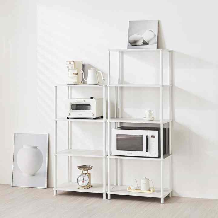 DAILY ラック 5段［4色］