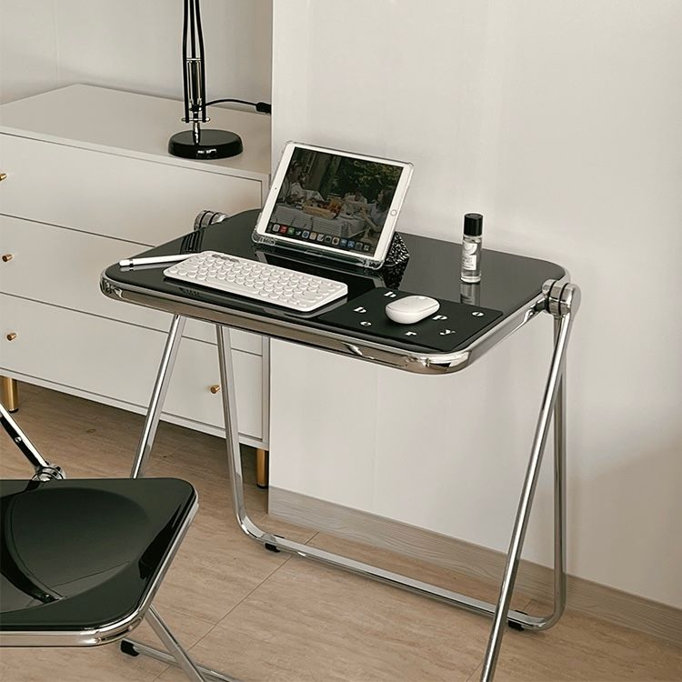 [퍼피노][신상품]퍼피노 접이식 투명 아크릴 1인 공부 책상 테이블 720 3colors