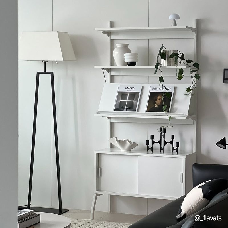 [신상품] 나무뜰 모브릭 무타공 월 캐비닛 선반장 수납장 장식장 600 800 1200