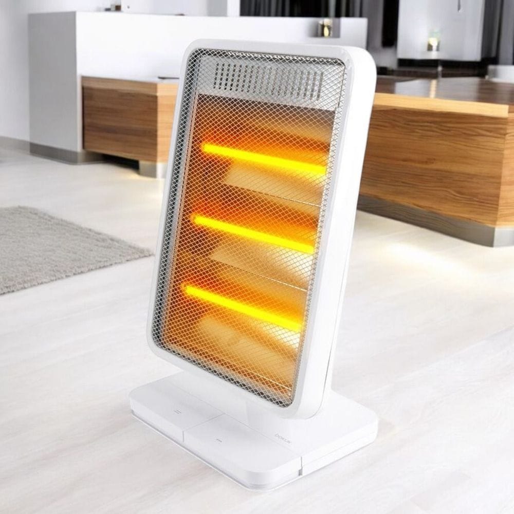 보국전자 전기 히터 난로 미니 소형 가정용 사무실 난방기 발 난방기 3단
