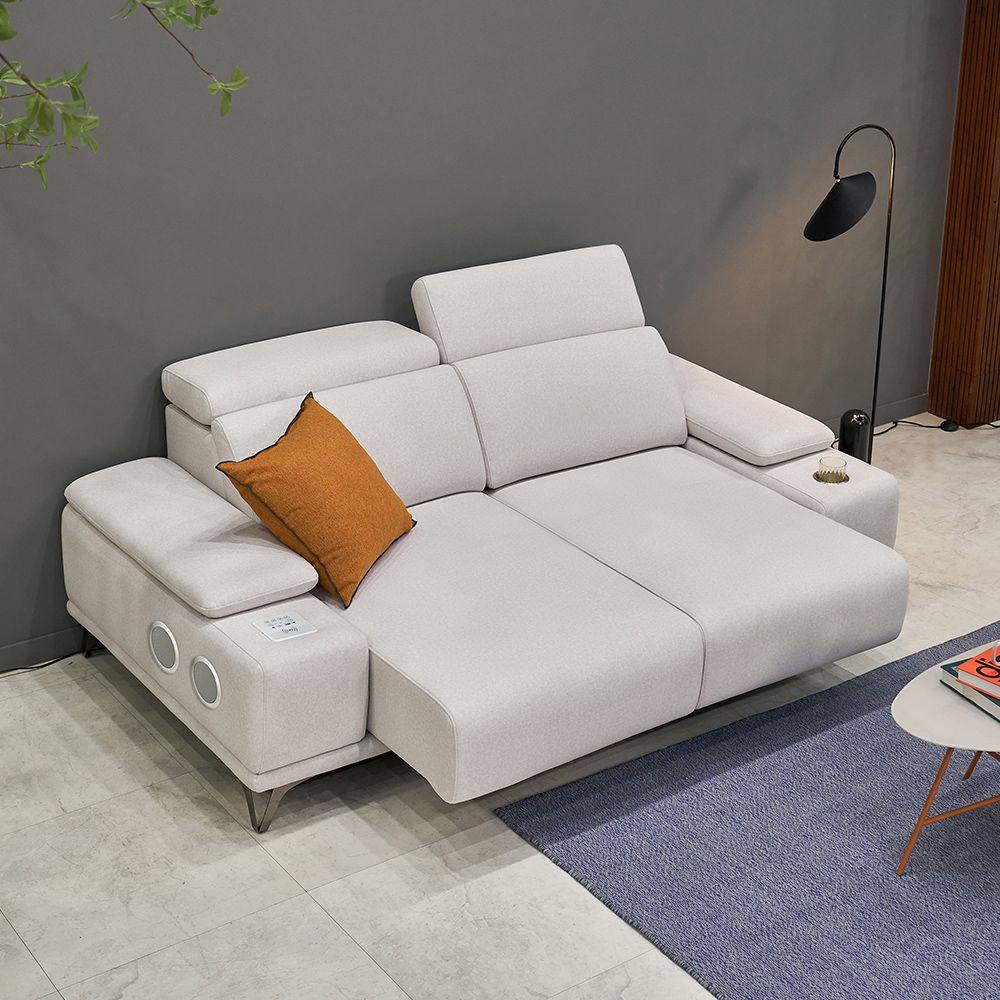 페다 무비 풀옵션형 아쿠아텍스 패브릭 슬라이딩 모션 무빙 리클라이너 소파 3인용+쿠션증정 