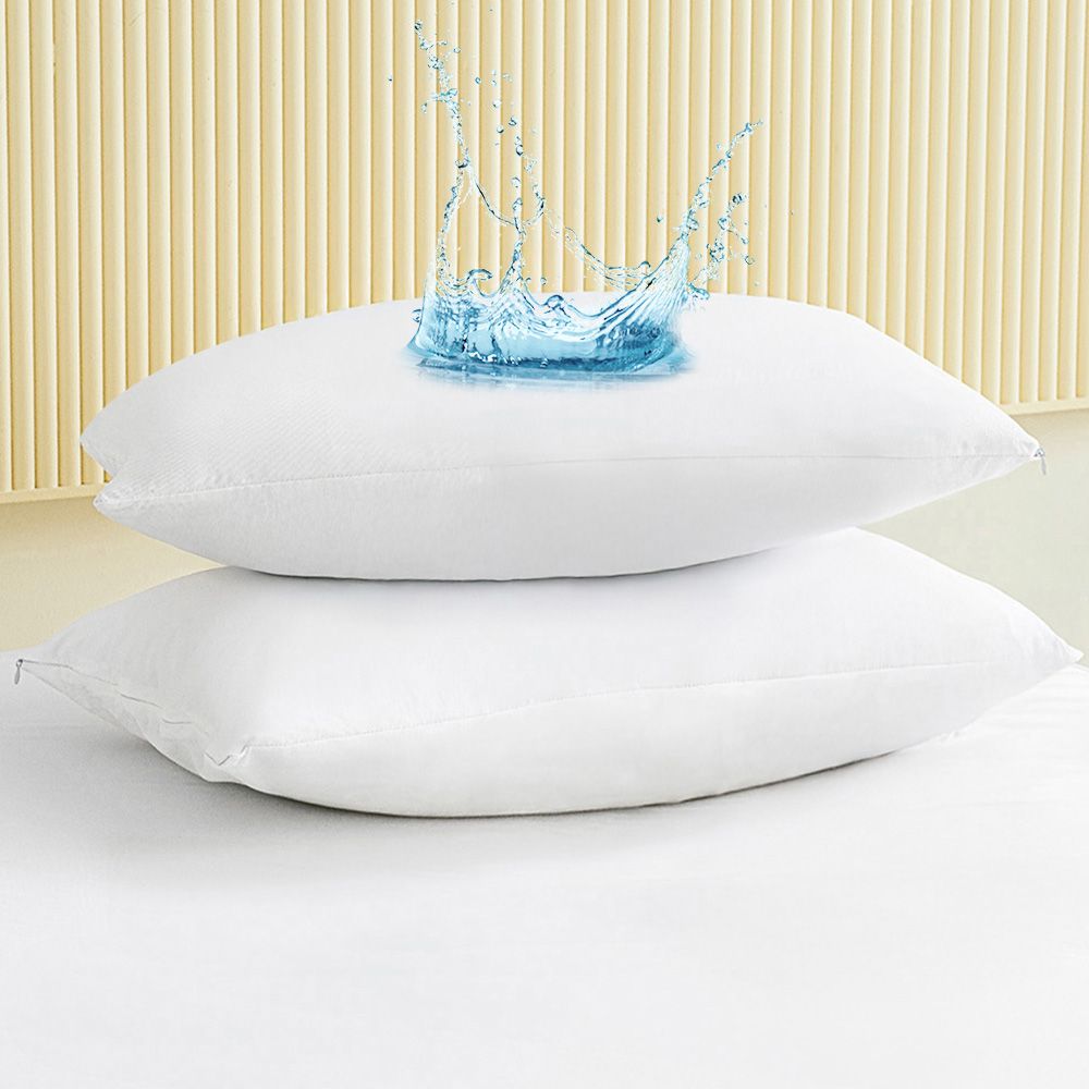 더자리 1+1 유아KC인증 진드기 차단 방수 베개커버 40x60/50x70 (4color) 