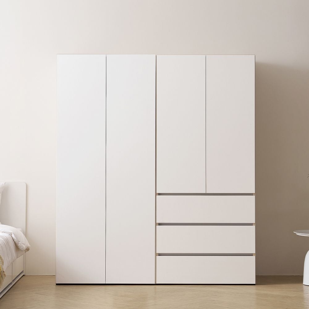 퍼니하우스 NEW 하프 드레스룸 터치 1600 옷장세트 서랍 옷장 키큰장 4colors 