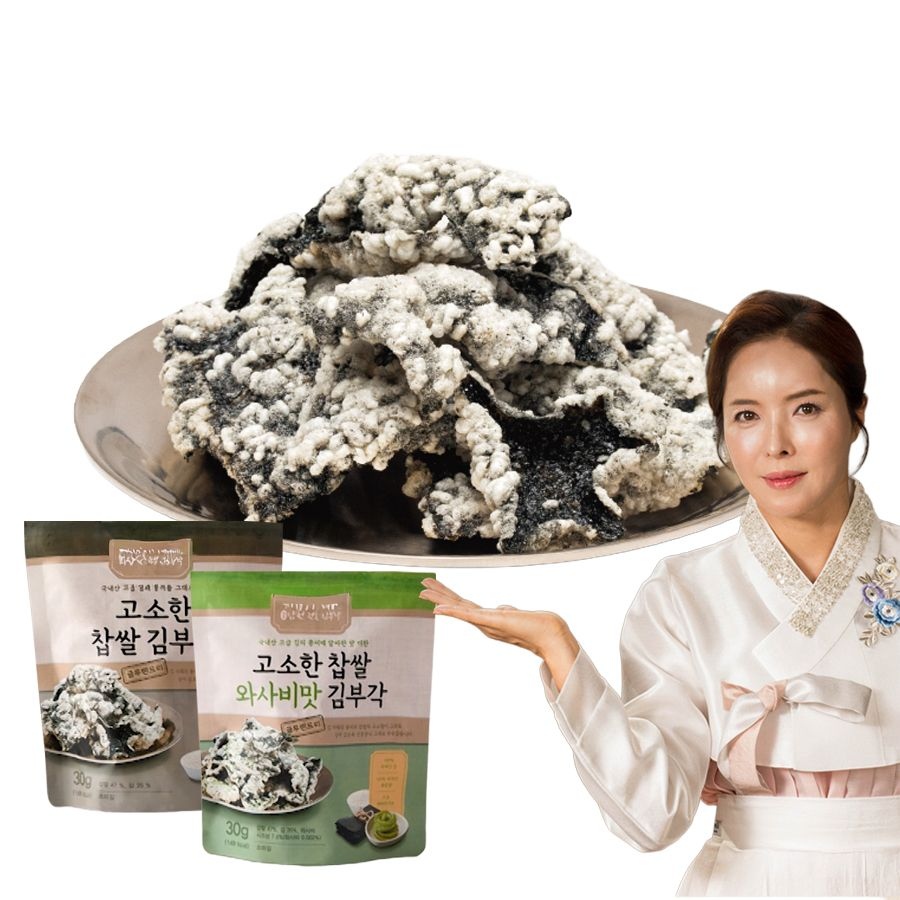 반찬·장류 > 오미선장인 남원 전통김부각 7봉 글루텐프리 국내산 수제 간식 | 오늘의집 쇼핑