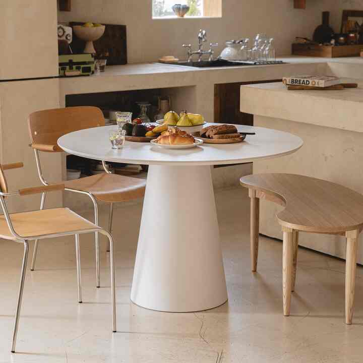 Walden セラミックダイニングテーブル［2種・2サイズ］