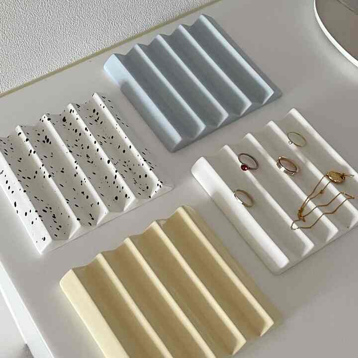 プル セラミック ペン置き［4色］