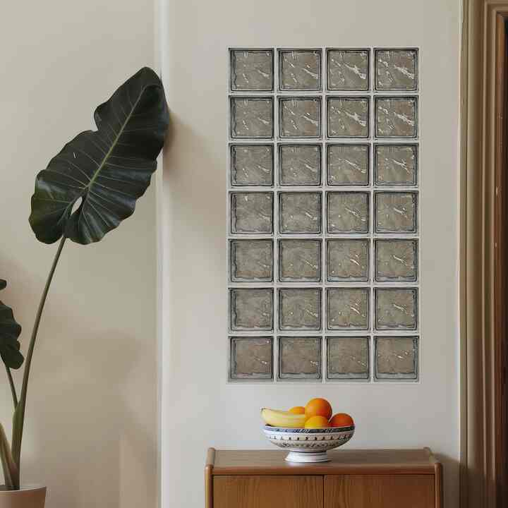 POINT WALL DECOR : GLASS BLOCK WAVE TYPE