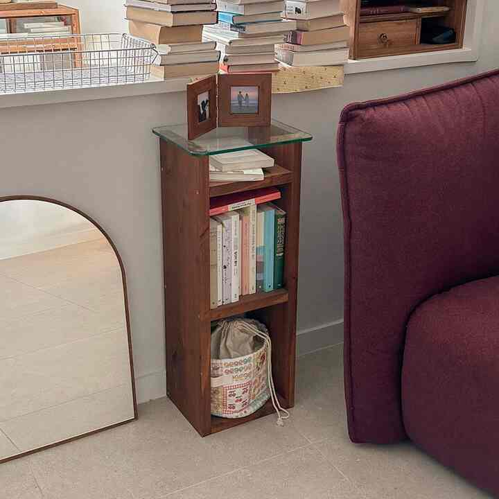 Handmade long side table (minimini long)