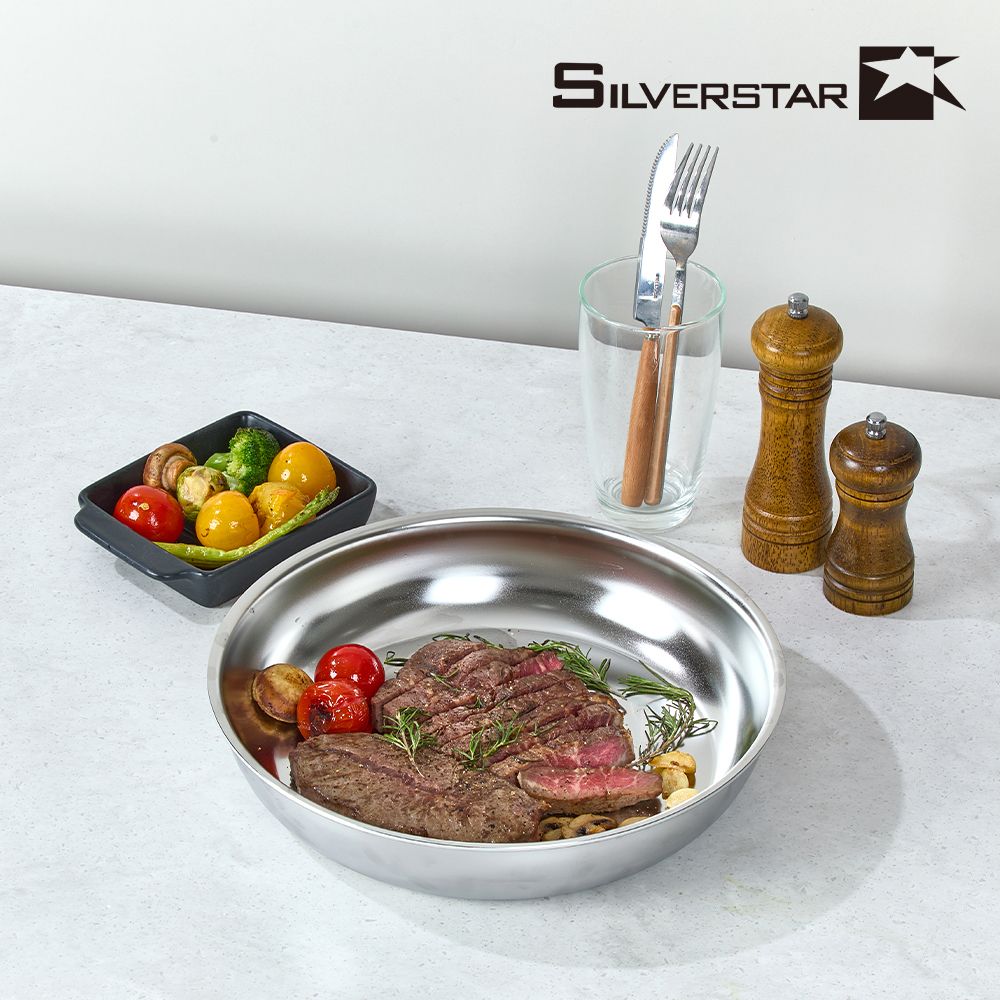 [오늘출발][신상품]실버스타 OOH 316 통오중 무연마 탈착식 28cm 멀티팬