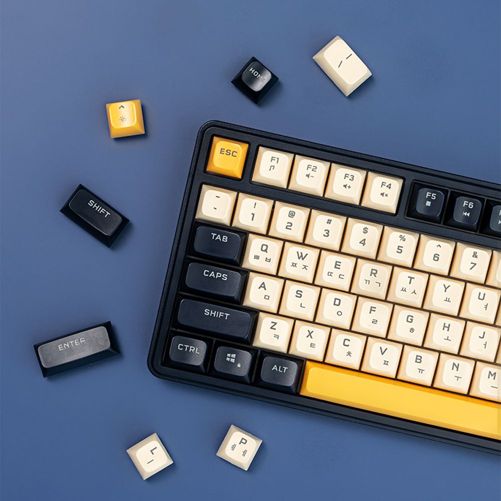 에이투 K285 저소음 사무용 멤브레인 유선키보드 LED 풀배열 업무용 사일런스 맥 윈도우 호환