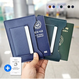 트래블라라 여권케이스 RFID 차단 가죽 안티스키밍 여행 지갑 파우치