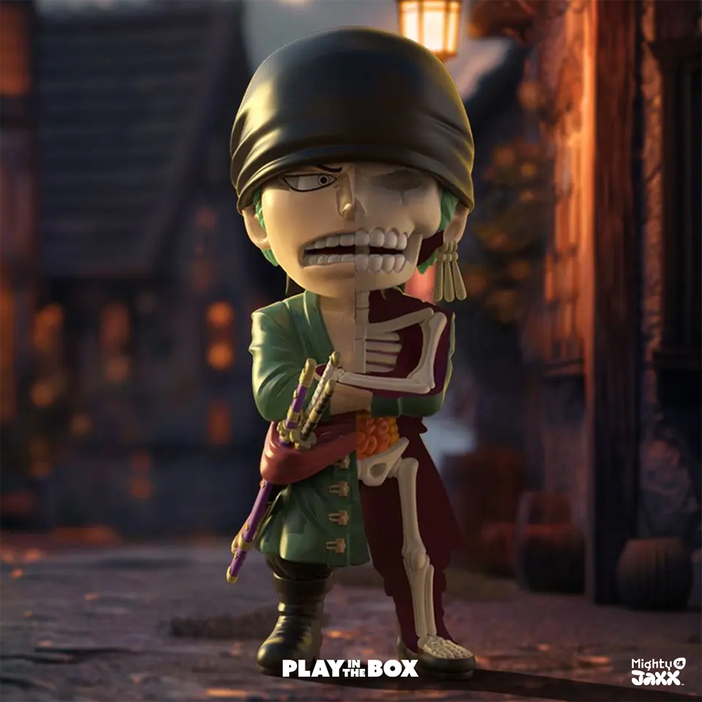 플레이인더박스 마이티잭스 원피스 원티드 시리즈 조로 엑스레이피규어