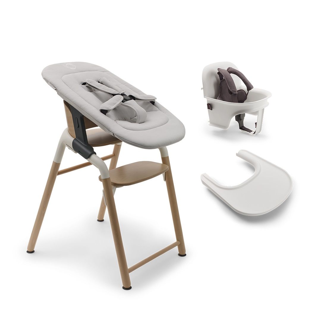 부가부  지라프 하이체어 식탁의자+베이비 세트+트레이+뉴본