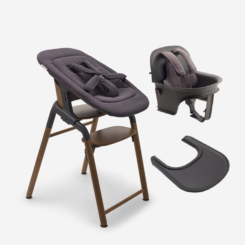 [신상품] 부가부 지라프 신생아 올인원 4종세트 (아기의자+베이비 세트+트레이+뉴본 그레이)