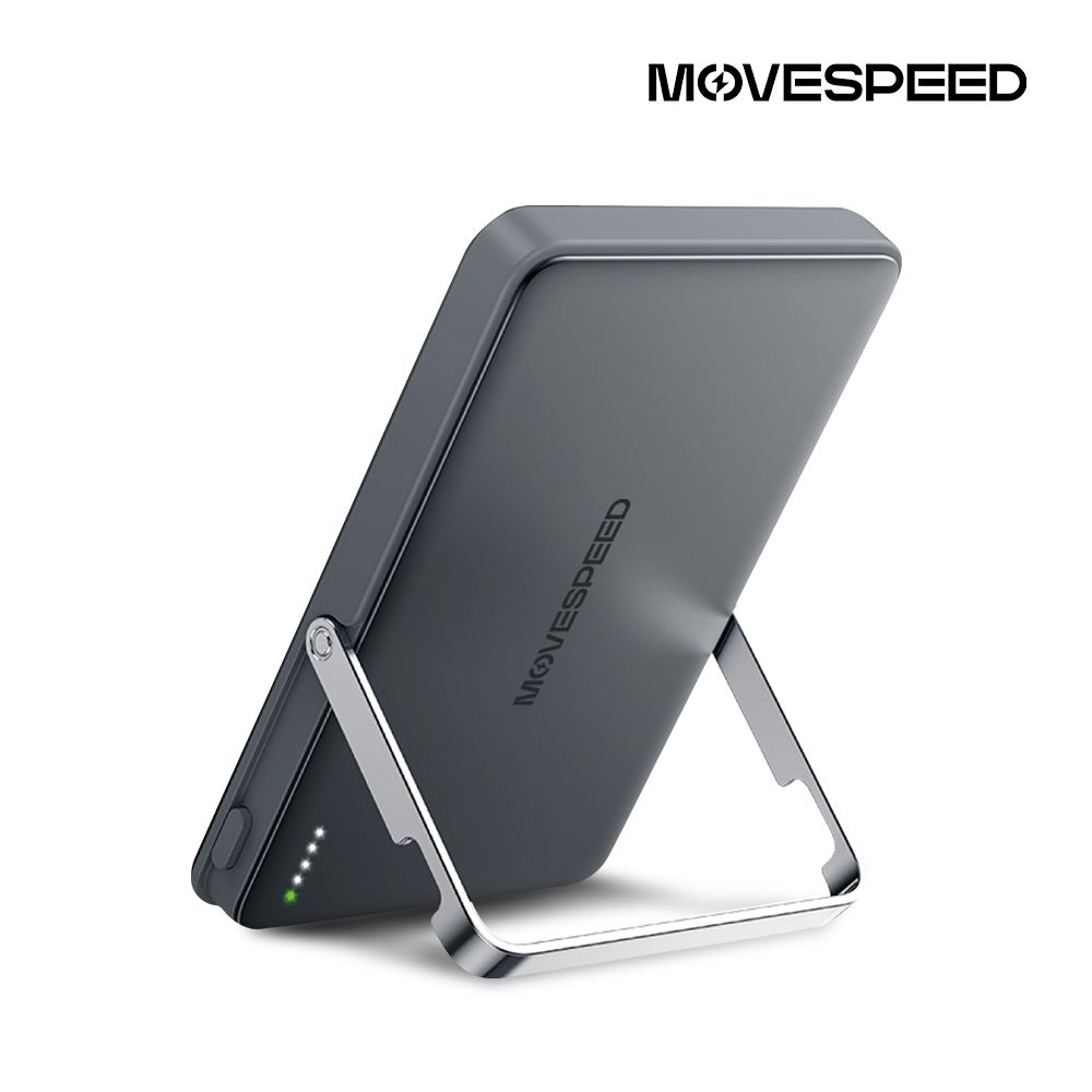 무브스피드 18W 맥세이프 무선 충전 스탠드형 보조배터리 5000mAh S05 Pro