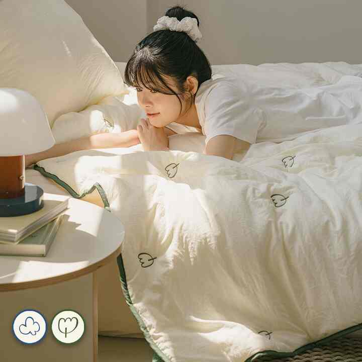 Seasoning ダストフリー 四季用 掛け布団セット［2色・2サイズ］