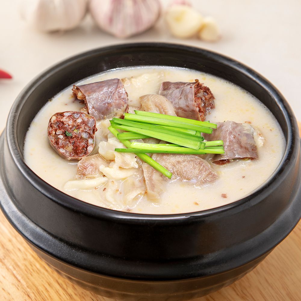 [신상품] 순수본가 순수본가 병천 순대국밥 180g 5팩 /물 따로 넣는 순대국밥